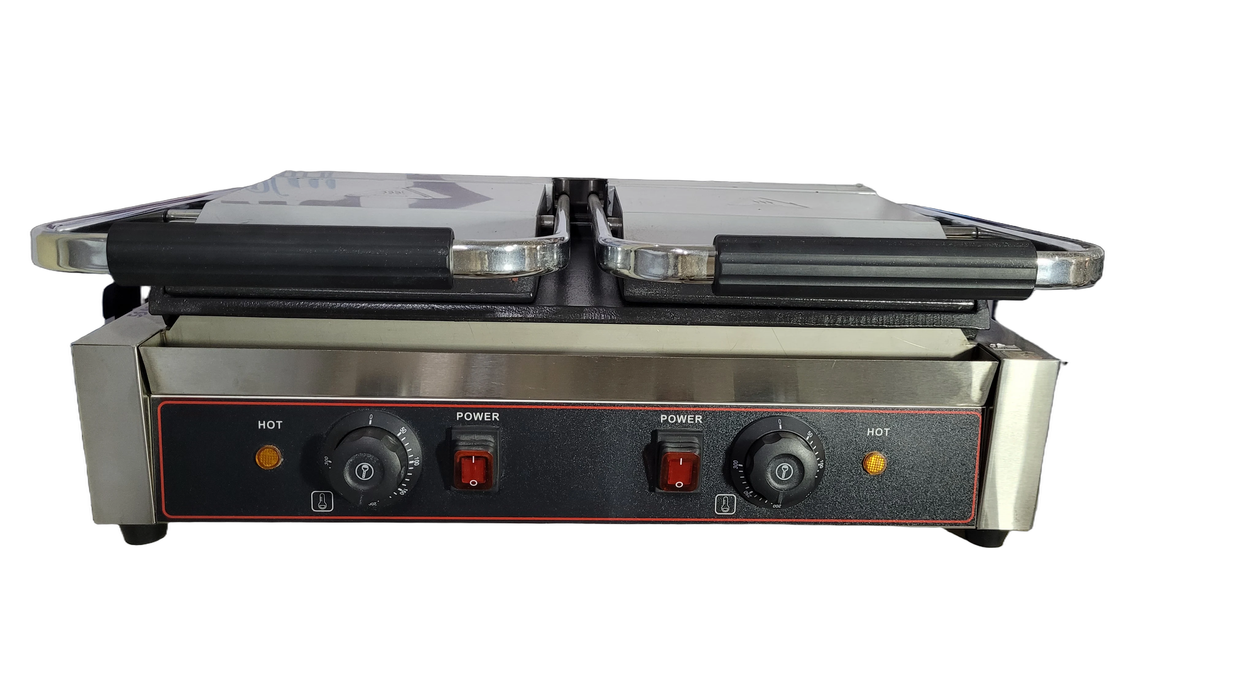 Double Commercial Contact Grill and Panini Press