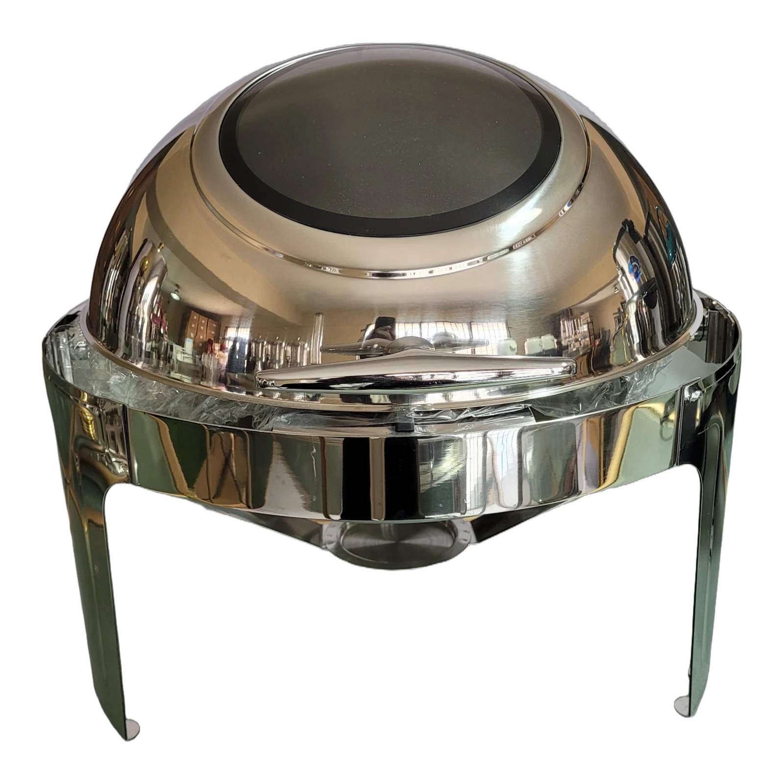Round Roll-Top Chafing Dish